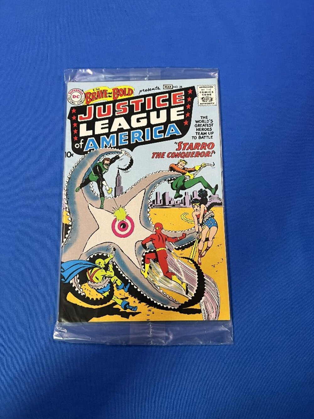 Loot Crate The Brave and the Bold Justice League of America with Authentic